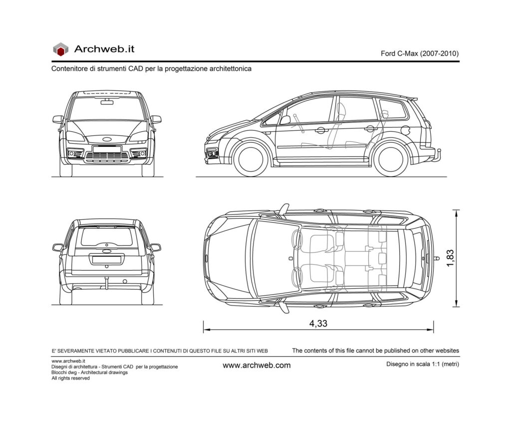 Ford C Max dwg