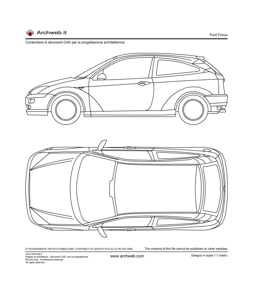 Ford Focus dwg