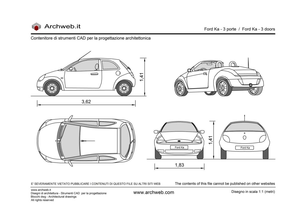 Ford Ka dwg