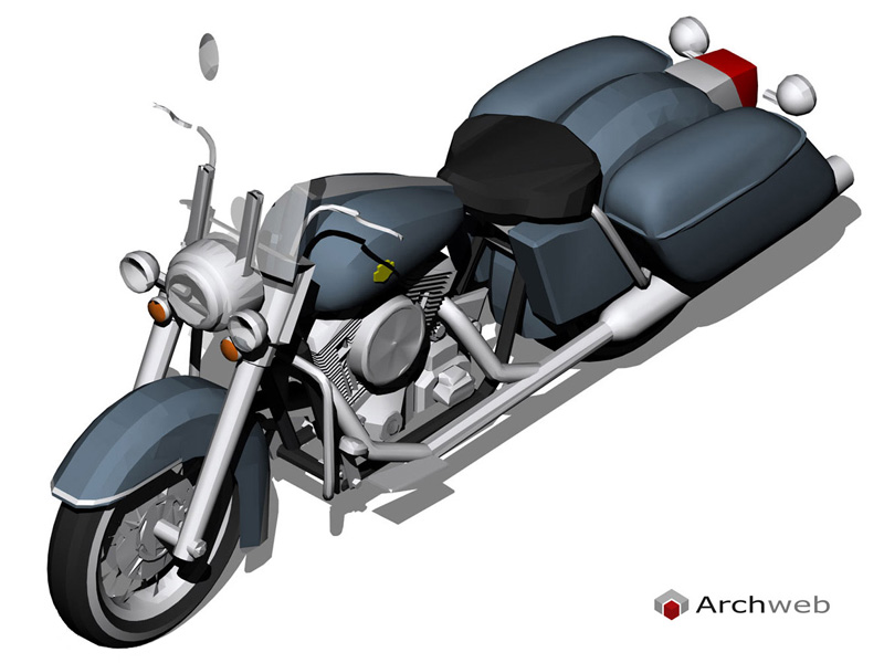 Harley Davidson 3D 02 dwg