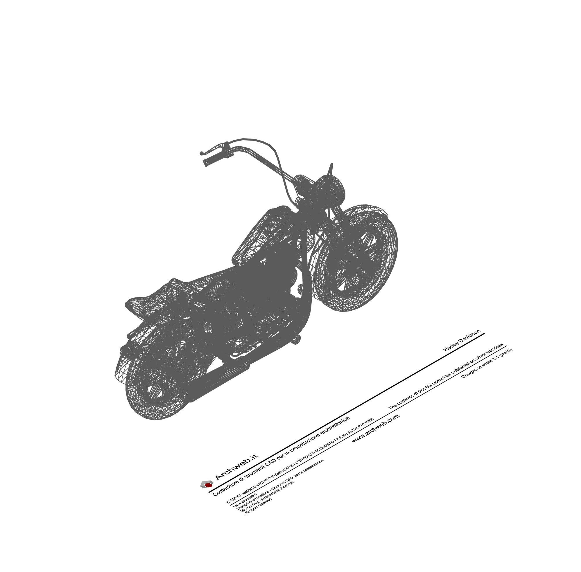 Harley Davidson 3D 03 dwg
