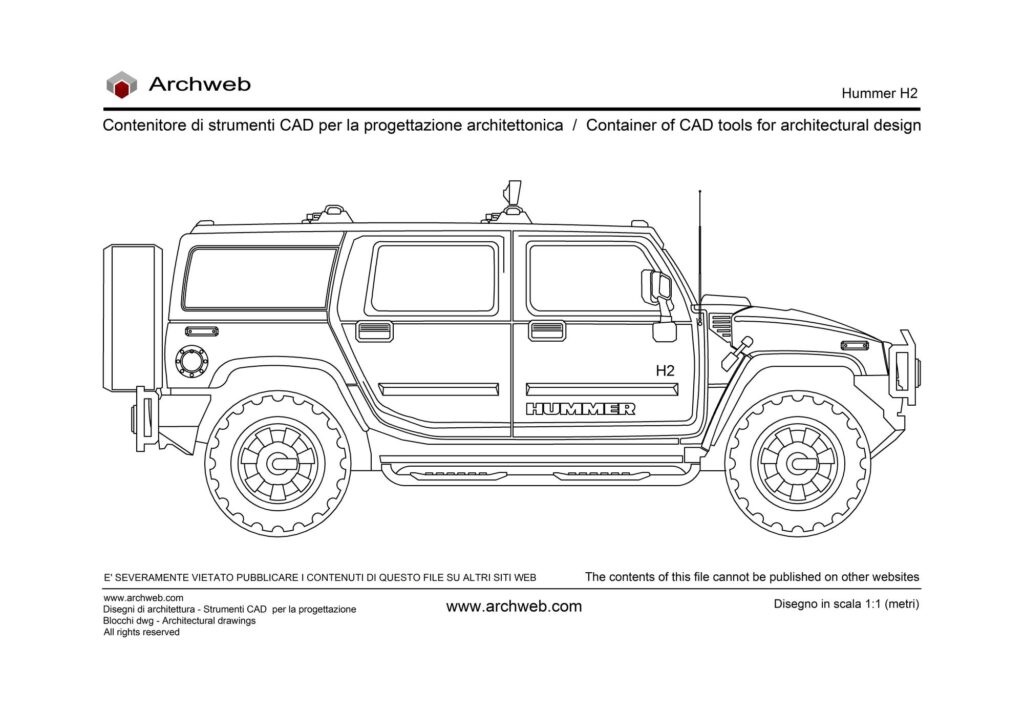 Hummer H2 02 dwg