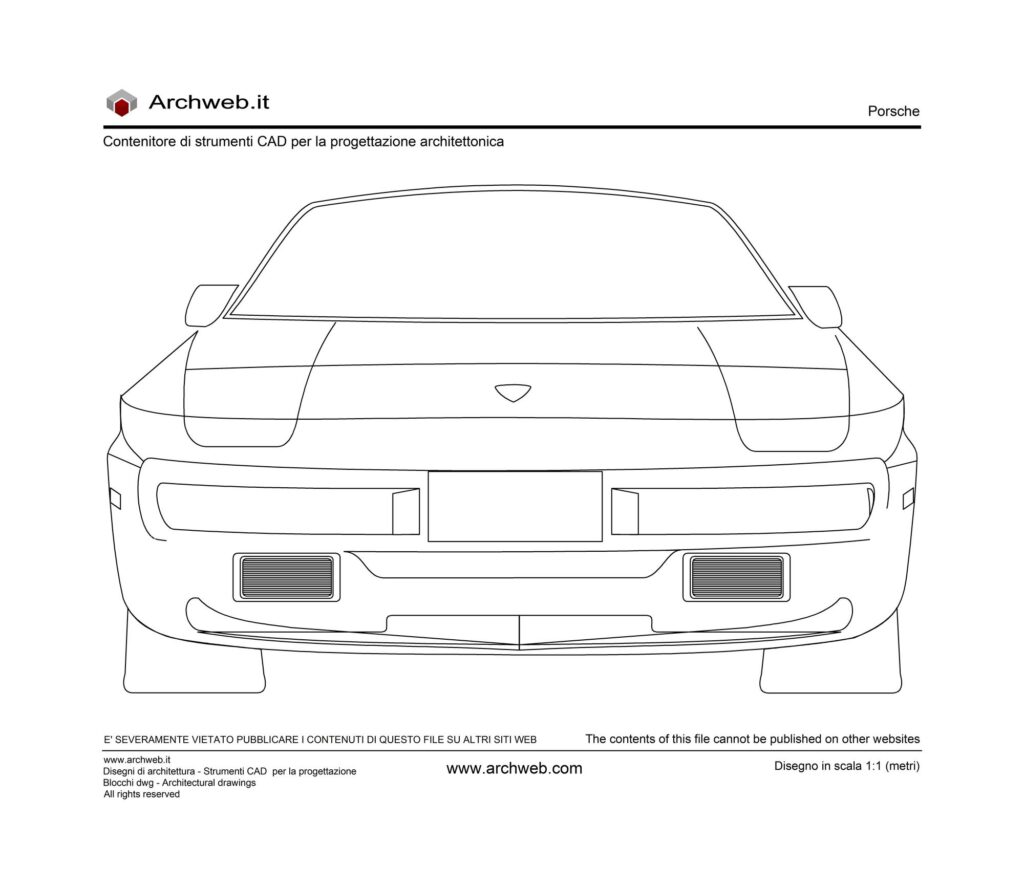 Porsche 02 dwg