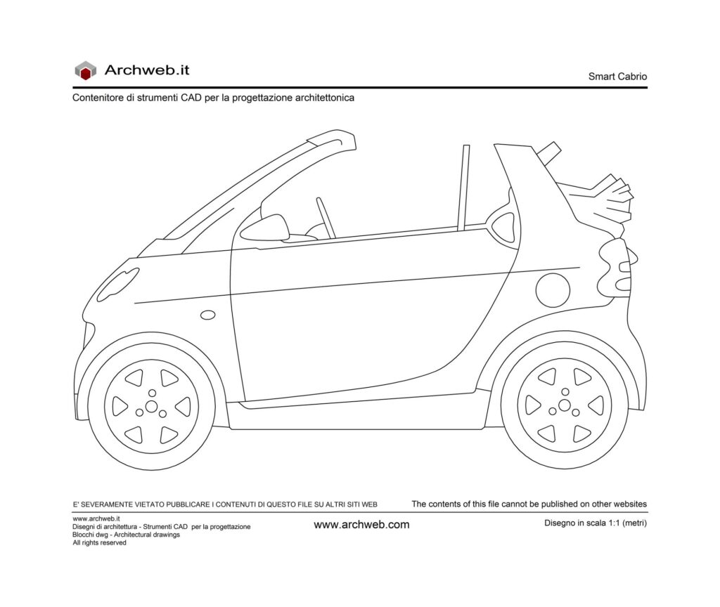 Smart Cabrio dwg