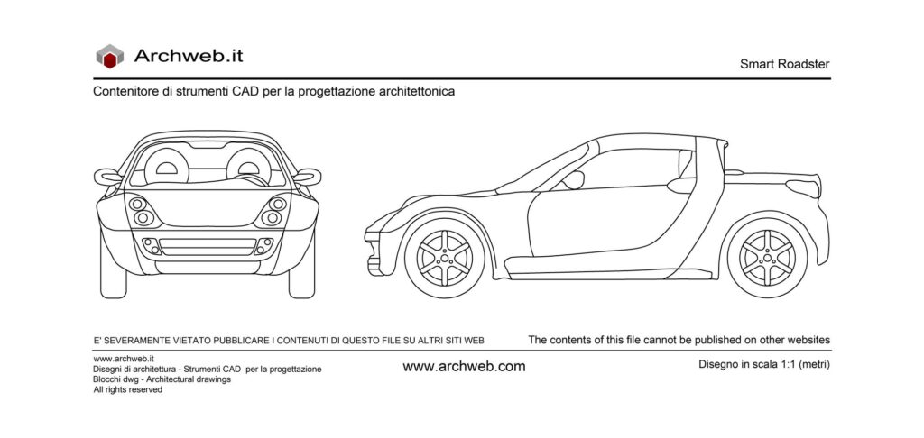 Smart Roadster dwg