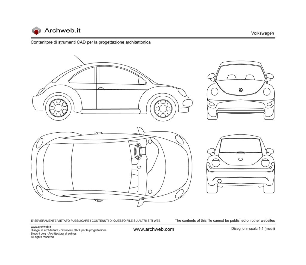 Disegno automobile Volkswagen-05