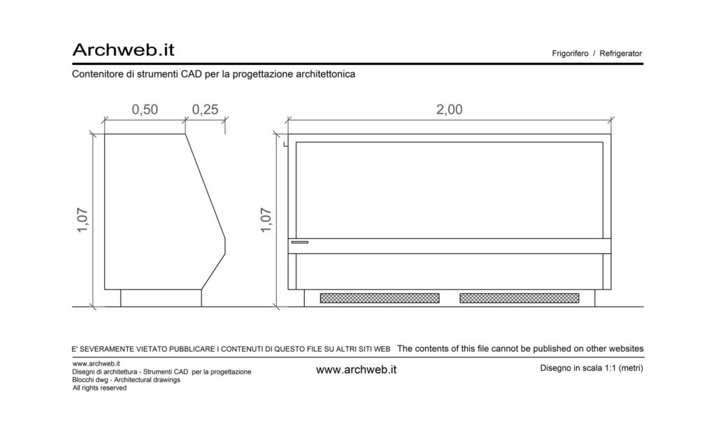 Frigorifero 02 dwg