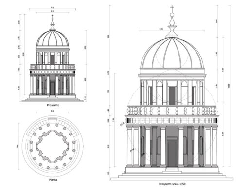 Tempietto di San Pietro in Montorio dwg.