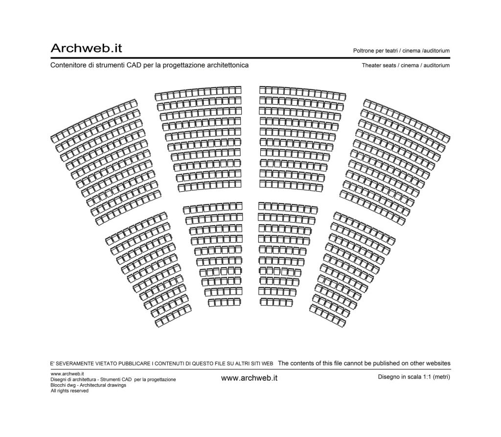 Theater seats 02 dwg archweb