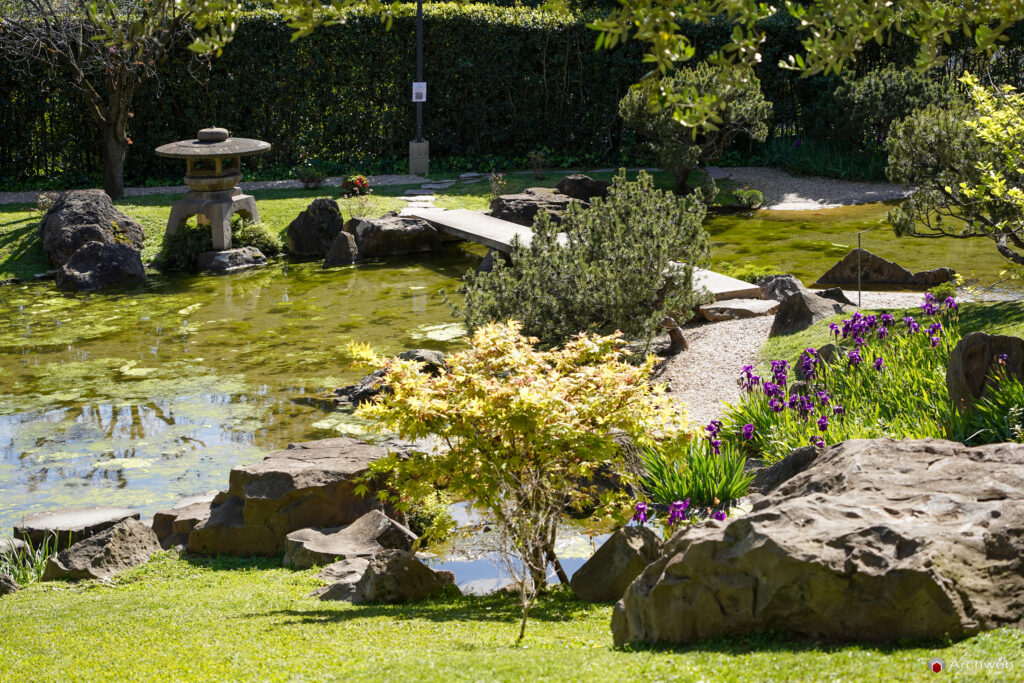 Giardino giapponese dell'Istituto di Cultura del Giappone a Roma