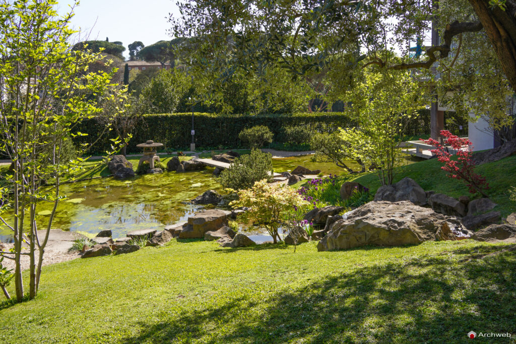 Giardino giapponese dell'Istituto di Cultura del Giappone a Roma