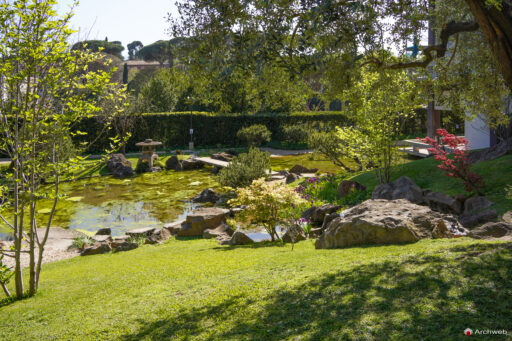 Giardino giapponese dell'Istituto di Cultura del Giappone a Roma