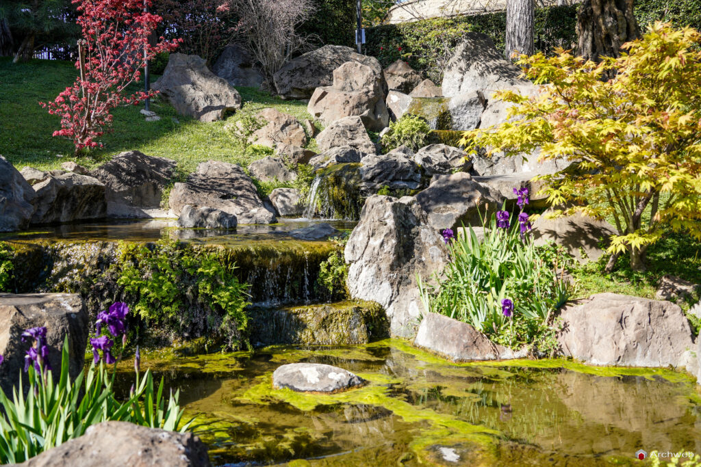 Giardino giapponese dell'Istituto di Cultura del Giappone a Roma