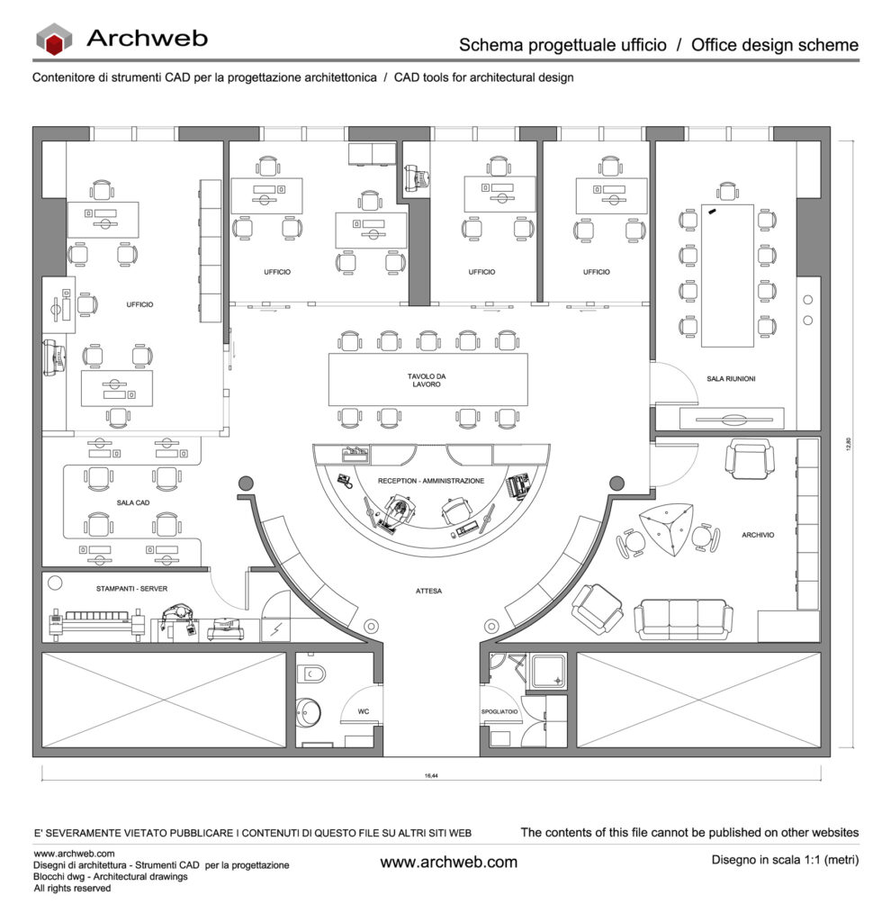 Office layout 25 dwg Archweb