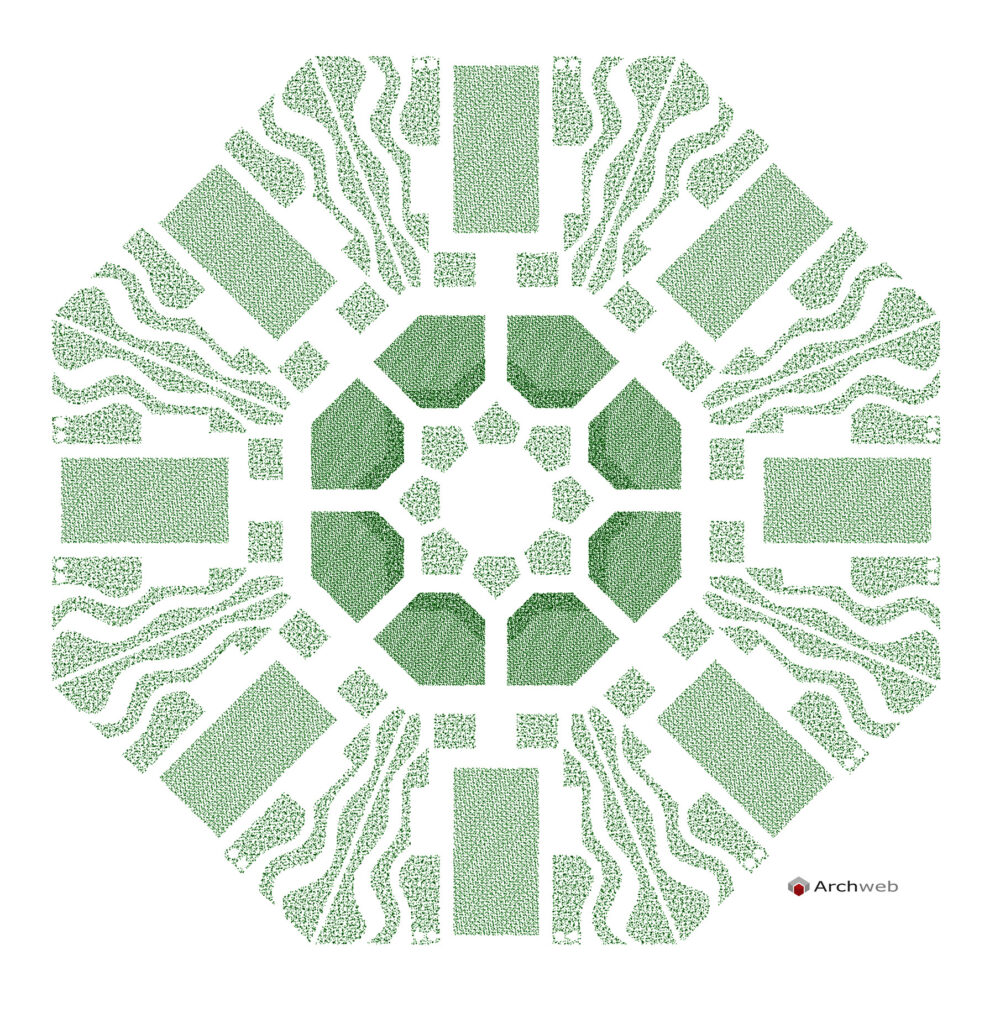 Giardino pubblico 09 dwg layout aree verdi Archweb