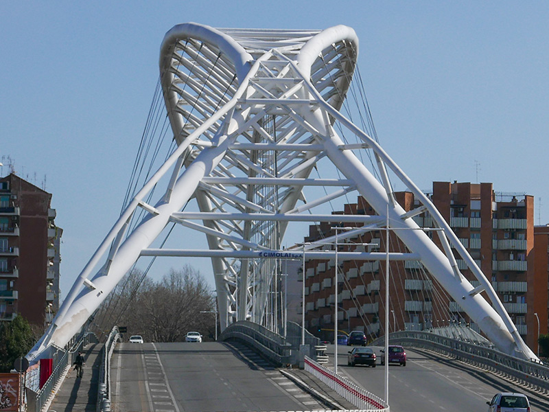 Foto del ponte Settimia Spizzichino