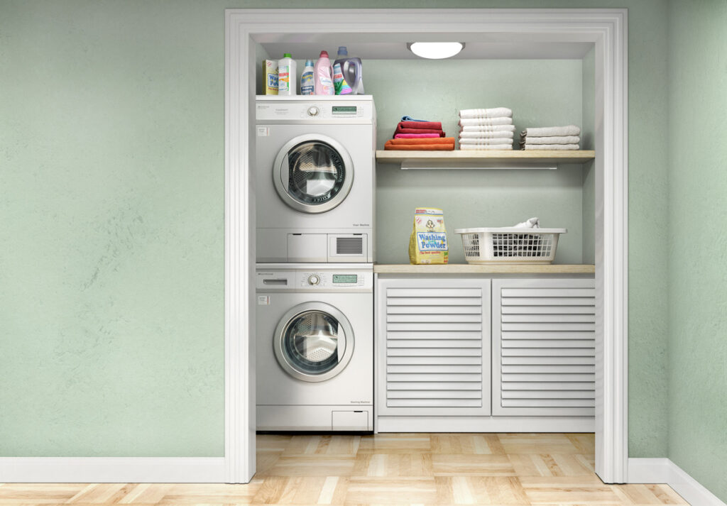Example of laundry room in utility room