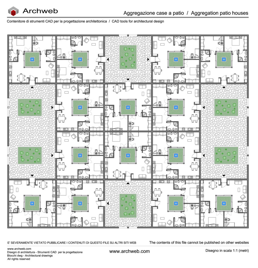 Patio residence aggregation 05 dwg Archweb