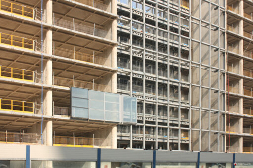 Curtain wall photos installation