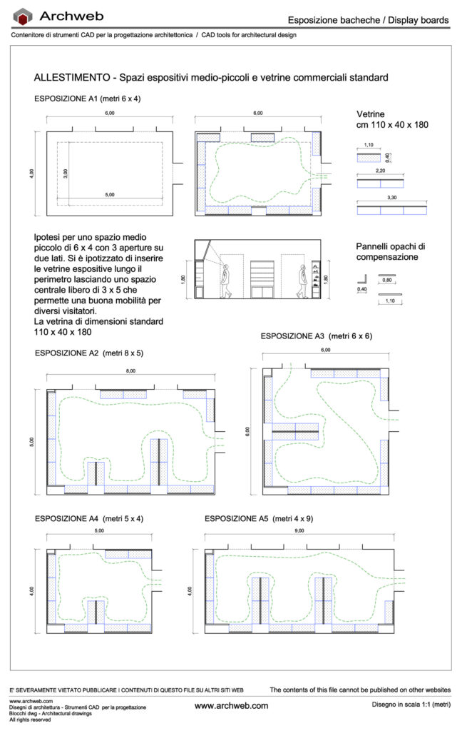 Displays-Showcases 01 dwg Archweb