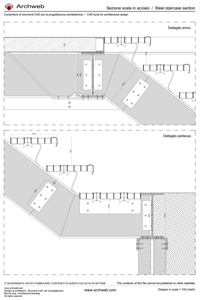 Scala acciaio 08 dwg Archweb