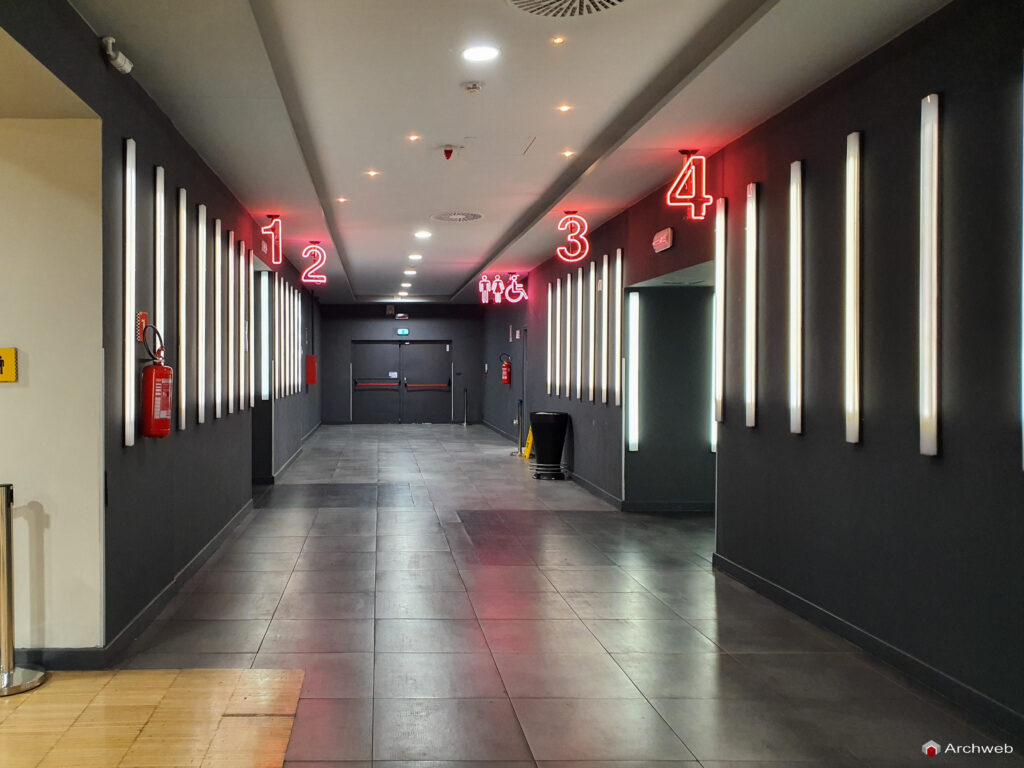 UCI Cinemas Porta di Roma, Corridoio di servizio