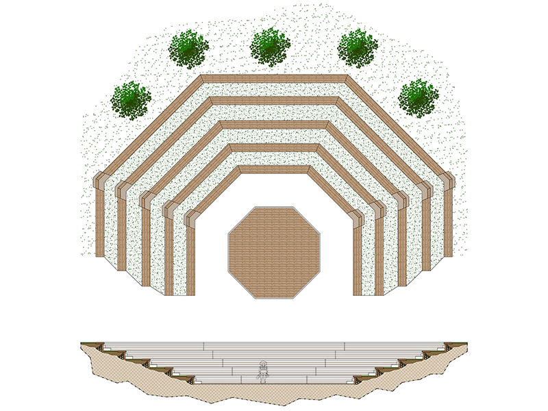 Outdoor theatre 05 Archweb dwg preview