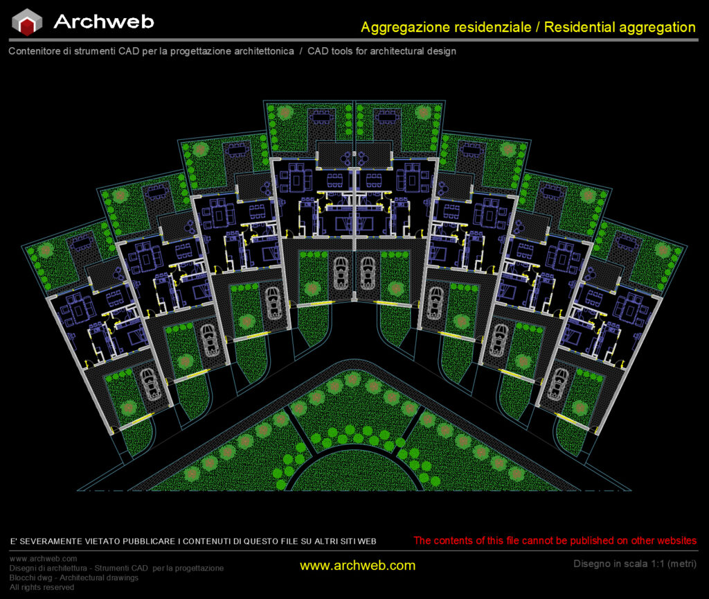 Residential aggregation 05 cad Archweb