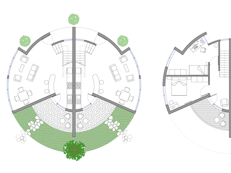 Bungalow 01 anteprima dwg Archweb