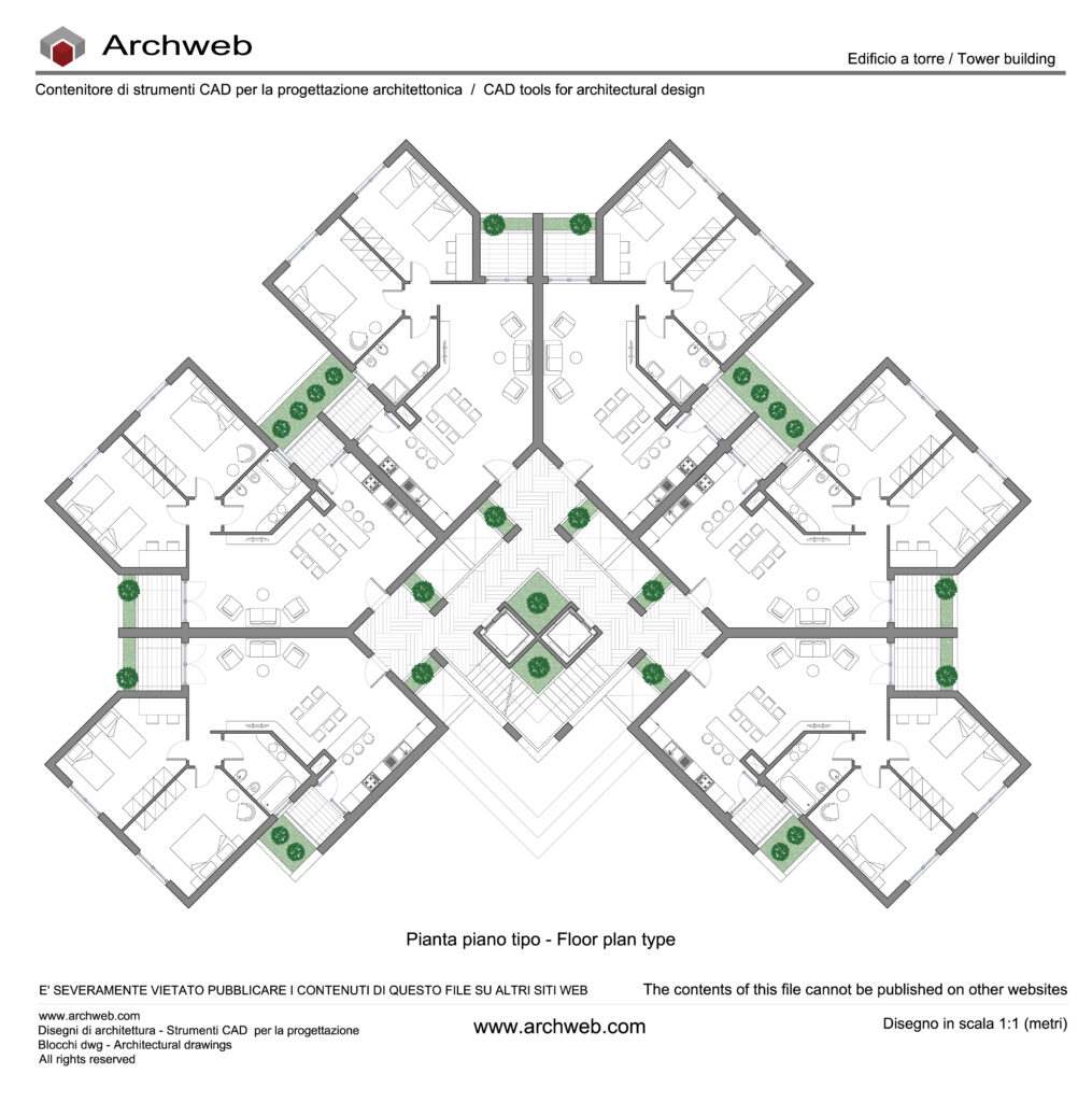 Tower building 01 dwg Archweb