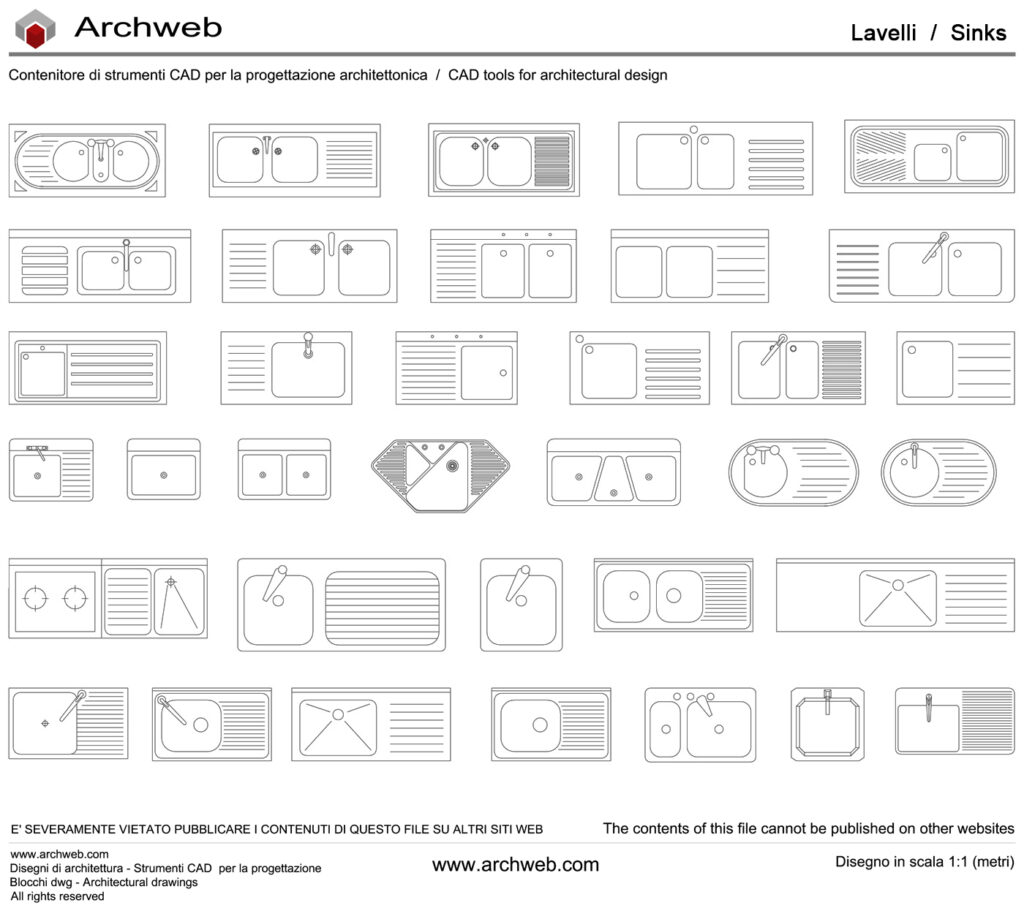 Sinks 02 dwg Archweb