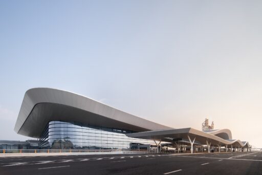 Yantai Penglai International Airport Terminal 2 by Aedas