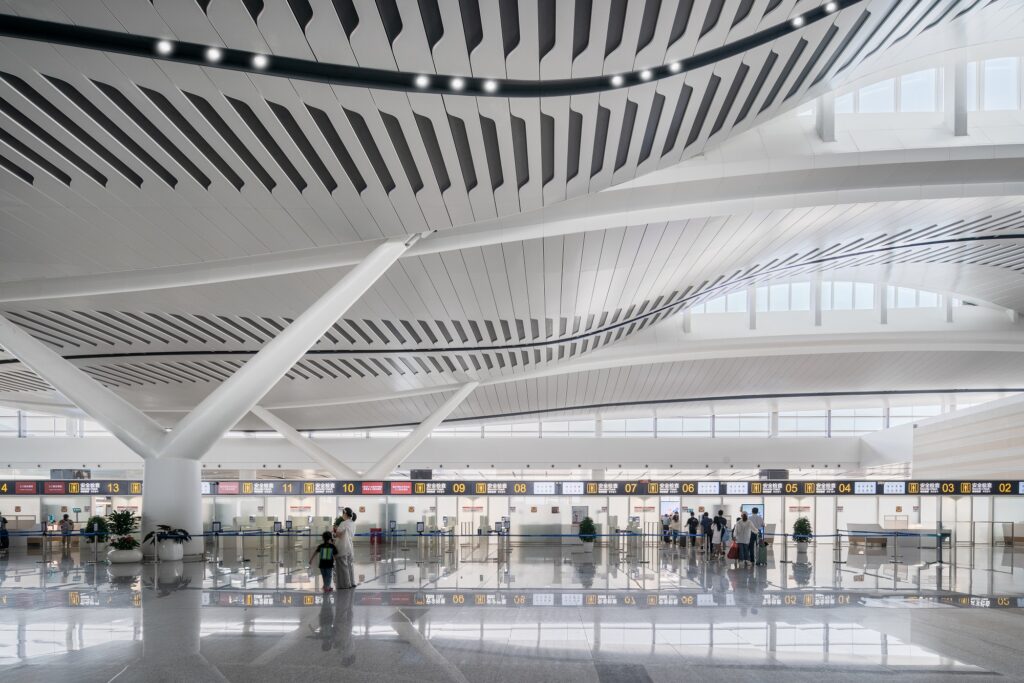 Yantai Penglai International Airport Terminal 2 by Aedas