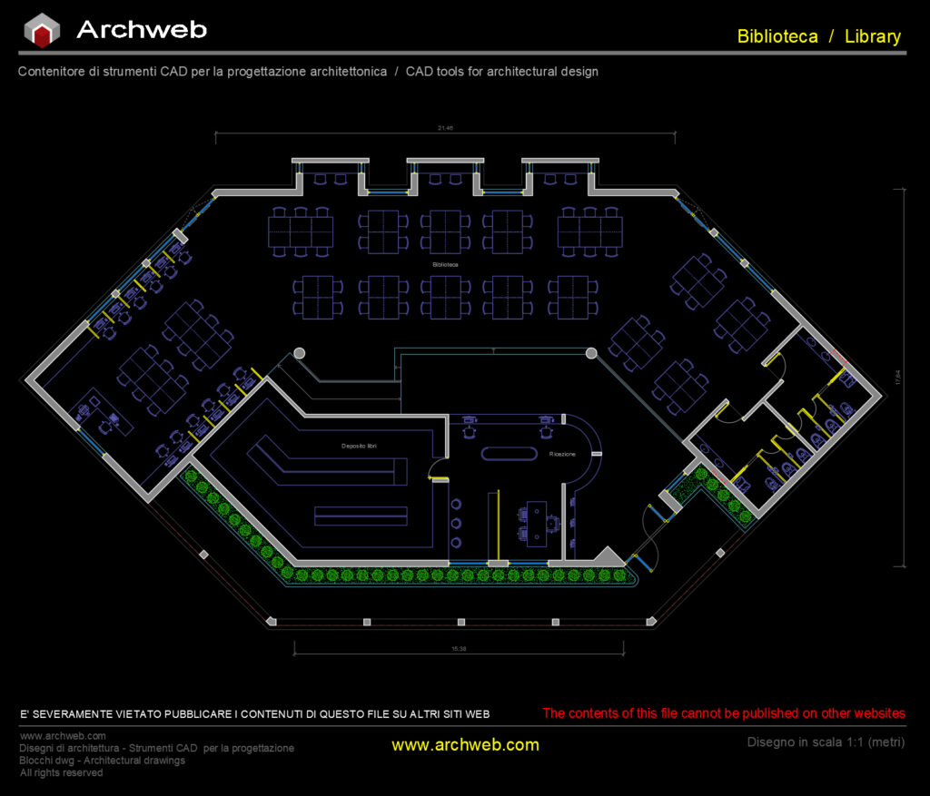 Library 10 cad Archweb