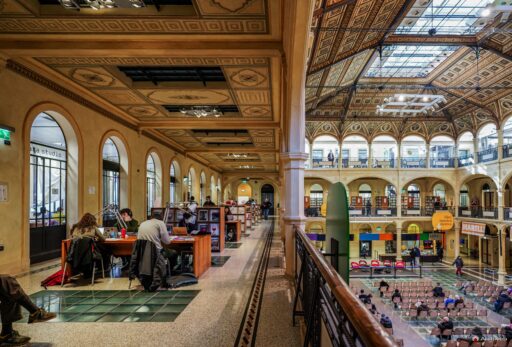 Biblioteca Salaborsa Bologna fotografie