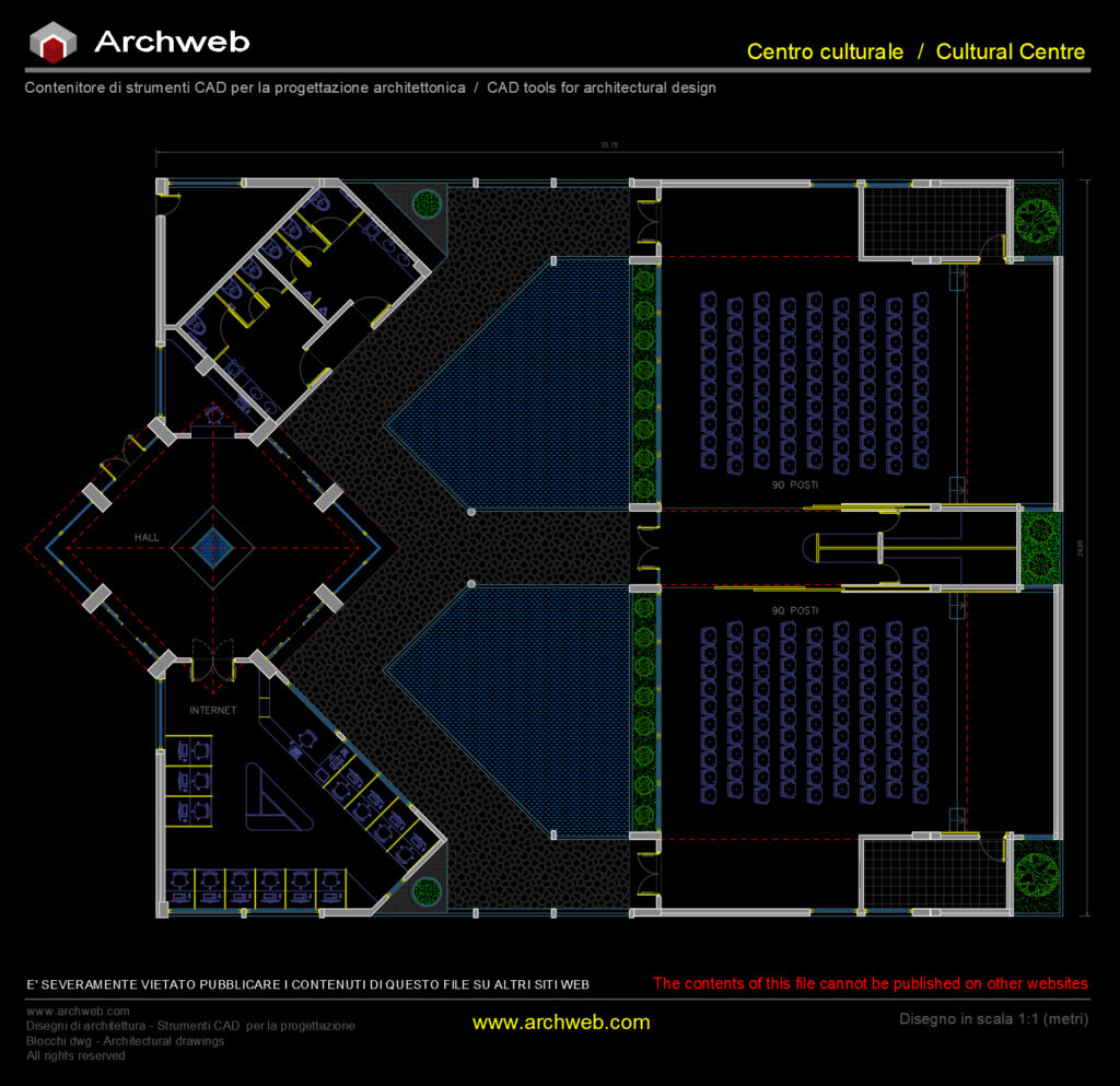 Cultural Centre 05 cad Archweb