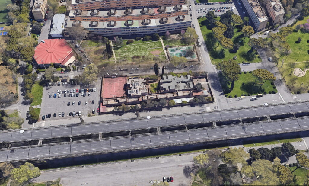 Chiesa di San Valentino a Roma progettata dall'architetto Berarducci Foto © Google Maps