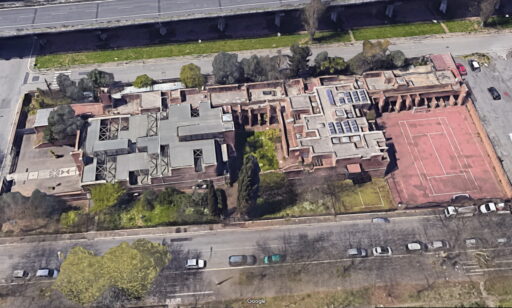 Chiesa di San Valentino a Roma progettata dall'architetto Berarducci Foto © Google Maps