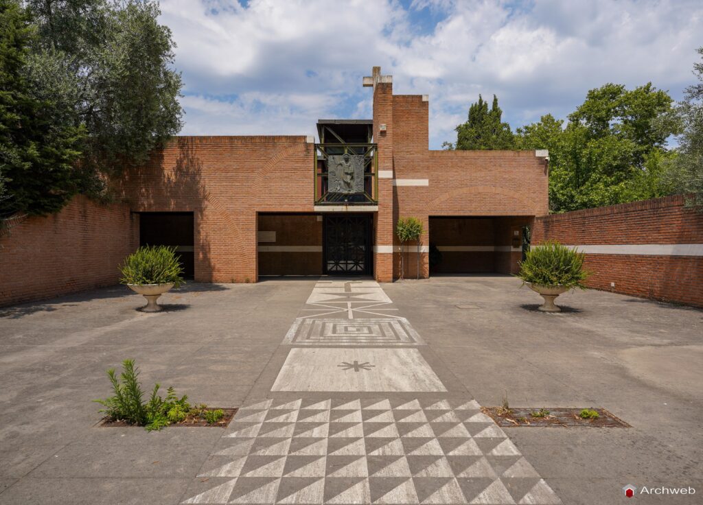 Chiesa di San Valentino a Roma progettata dall'architetto Berarducci