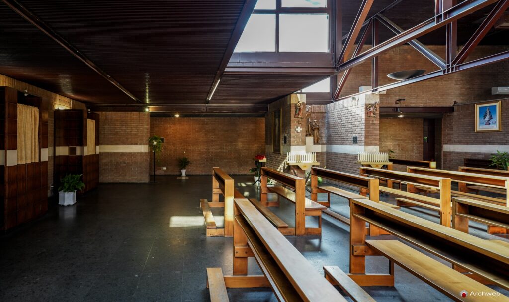 Chiesa di San Valentino a Roma progettata dall'architetto Berarducci