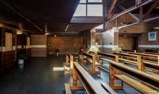 Chiesa di San Valentino a Roma progettata dall'architetto Berarducci