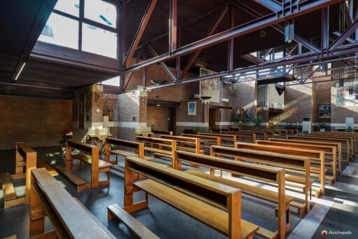 Chiesa di San Valentino a Roma progettata dall'architetto Berarducci