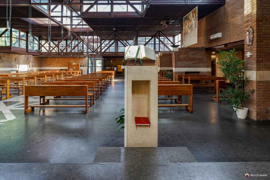 Chiesa di San Valentino a Roma progettata dall'architetto Berarducci