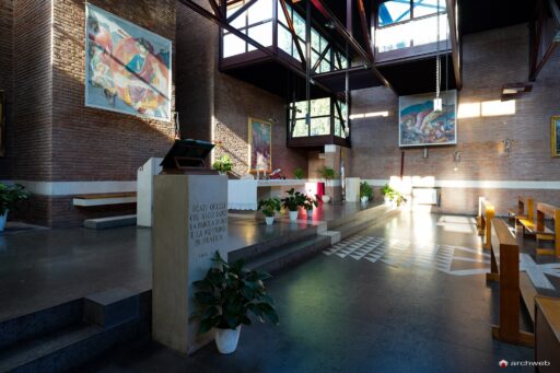 Chiesa di San Valentino a Roma progettata dall'architetto Berarducci