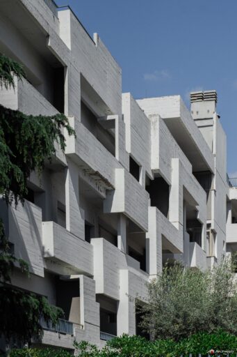 Edificio in Viale Ionio dell'architetto Saverio Busiri Vici