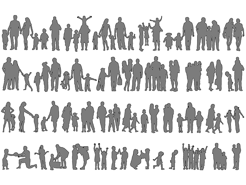 Figure families 01 Archweb dwg preview