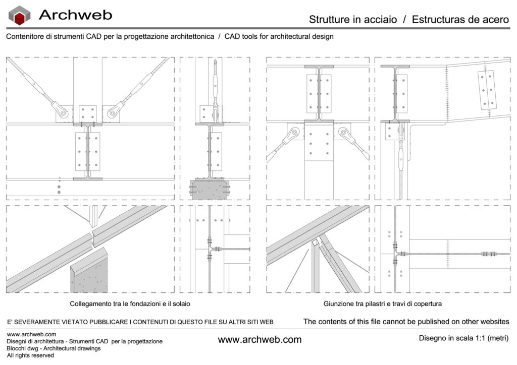 Struttura acciaio 08 dwg Archweb