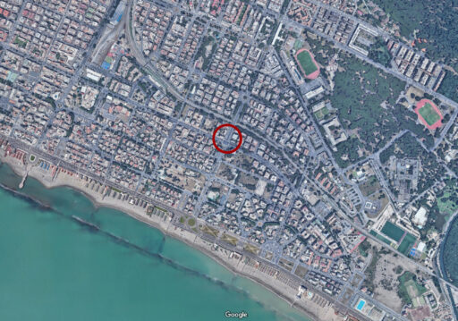 Adalberto Libera, Villini ad Ostia Tipo "C" Google Maps