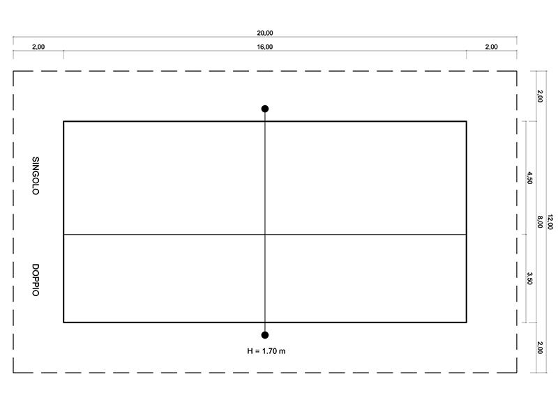 Beach Tennis Court preview dwg Archweb