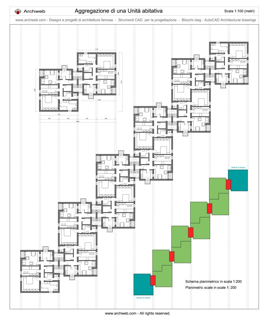 Aggregazione di abitazioni 01 dwg
